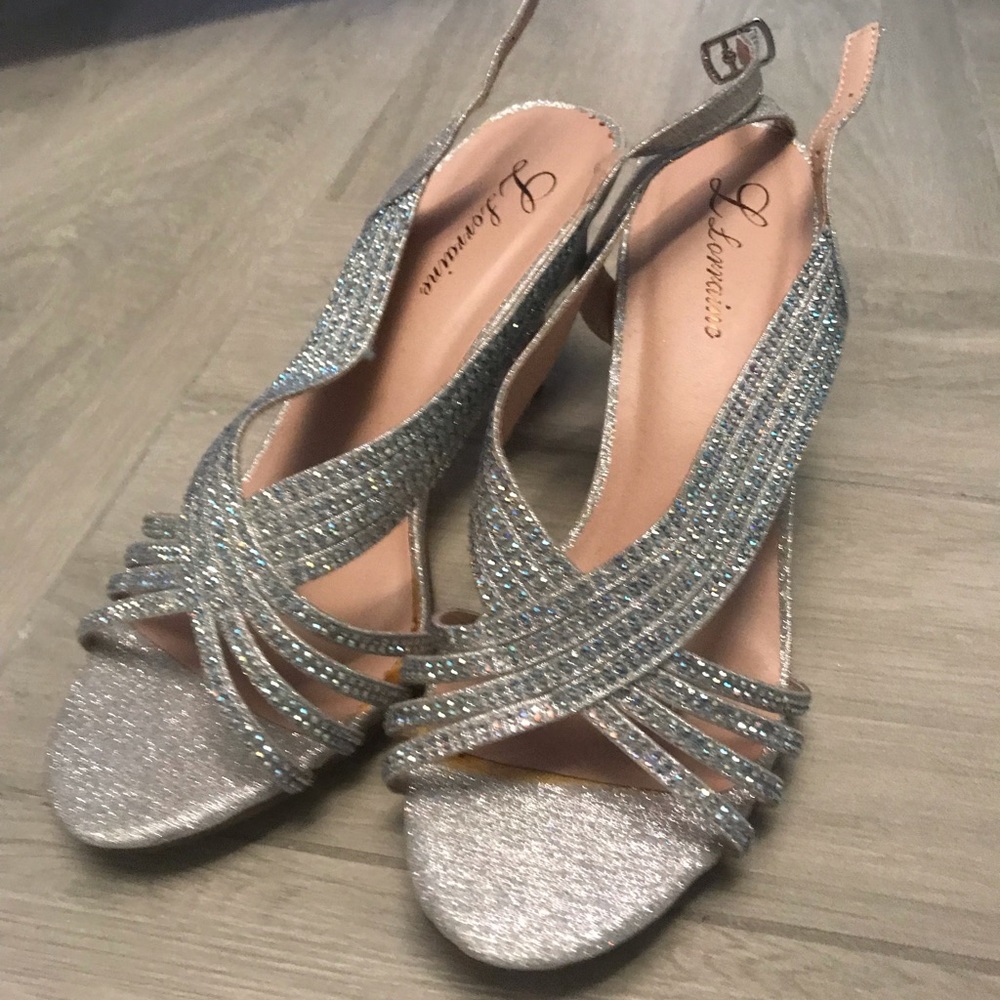 Silver heels